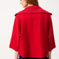 Joseph Ribkoff - Jacquard Zipped Collar Sweater