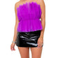 Buddylove - GISELLE PLEATED STRAPLESS TOP
