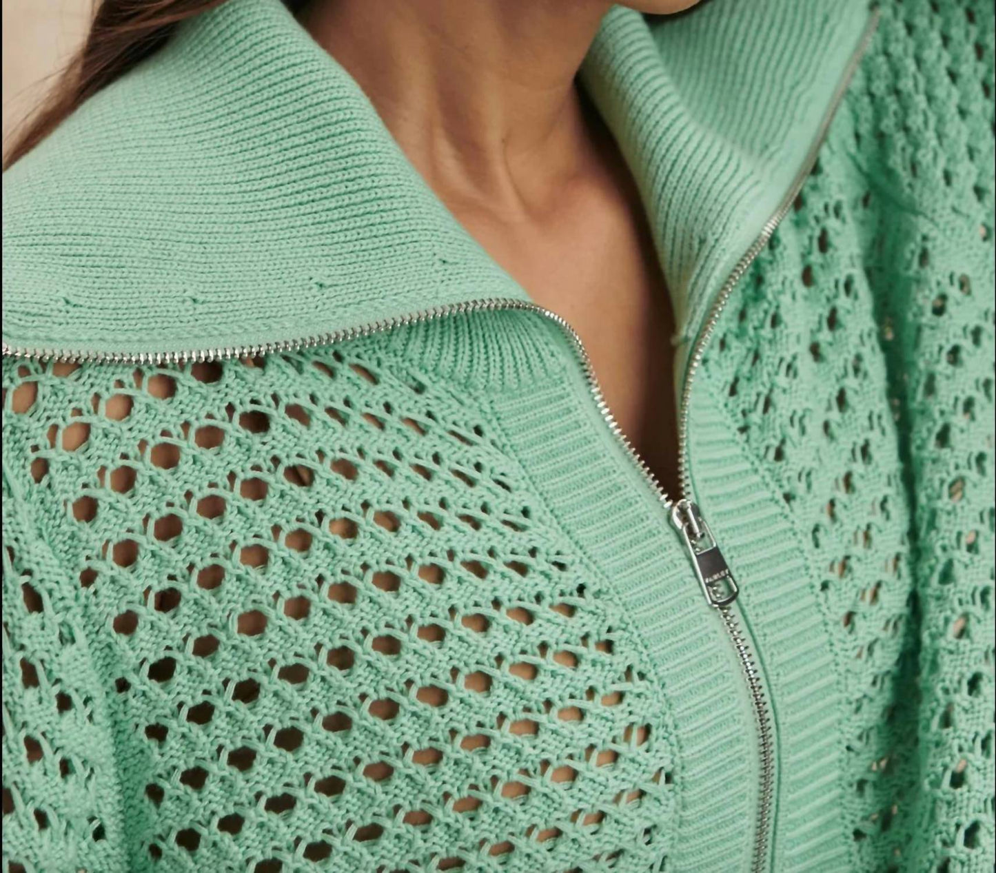 Varley - Eloise Zip-through Knit Jacket