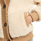 Bp. - Faux Fur Coat Cardi Faux Shearling Buttoned Jacket