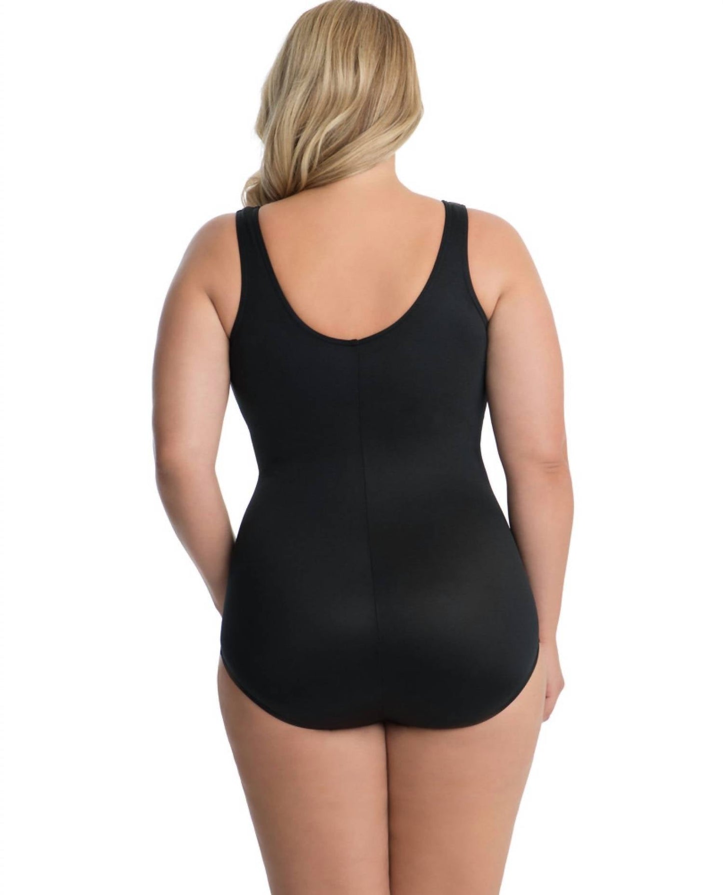 Miraclesuit - Oceanus Surplice One Piece Swimsuit - Plus