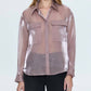 Pistola - Miranda Sheer Organza Shirt