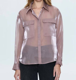 Pistola - Miranda Sheer Organza Shirt