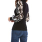 Fifteen Twenty - Sheer Sleeve Turtleneck Top