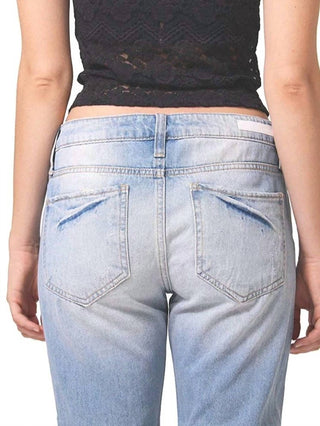 Cello - Super High Rise Distressed Jean