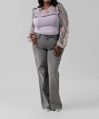 -Bl^Nk- - Elline Knitted Top - Plus