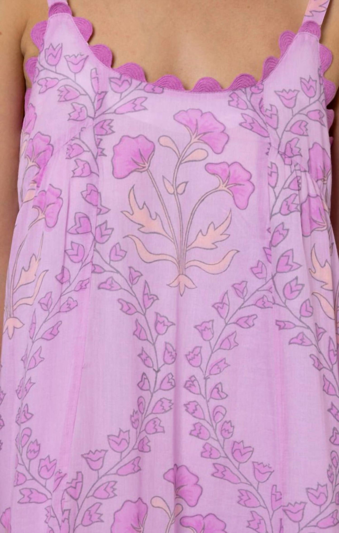 Juliet Dunn - Swing Tiered Midi Dress