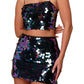 Le Lis - Sequin Crop Top