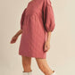 &Merci - Quilted Babydoll Dress