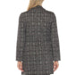 Joseph Ribkoff - Plaid Open Front Blazer Jacket