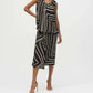 Joseph Ribkoff - Silky Knit Geometric Print Sleeveless Top