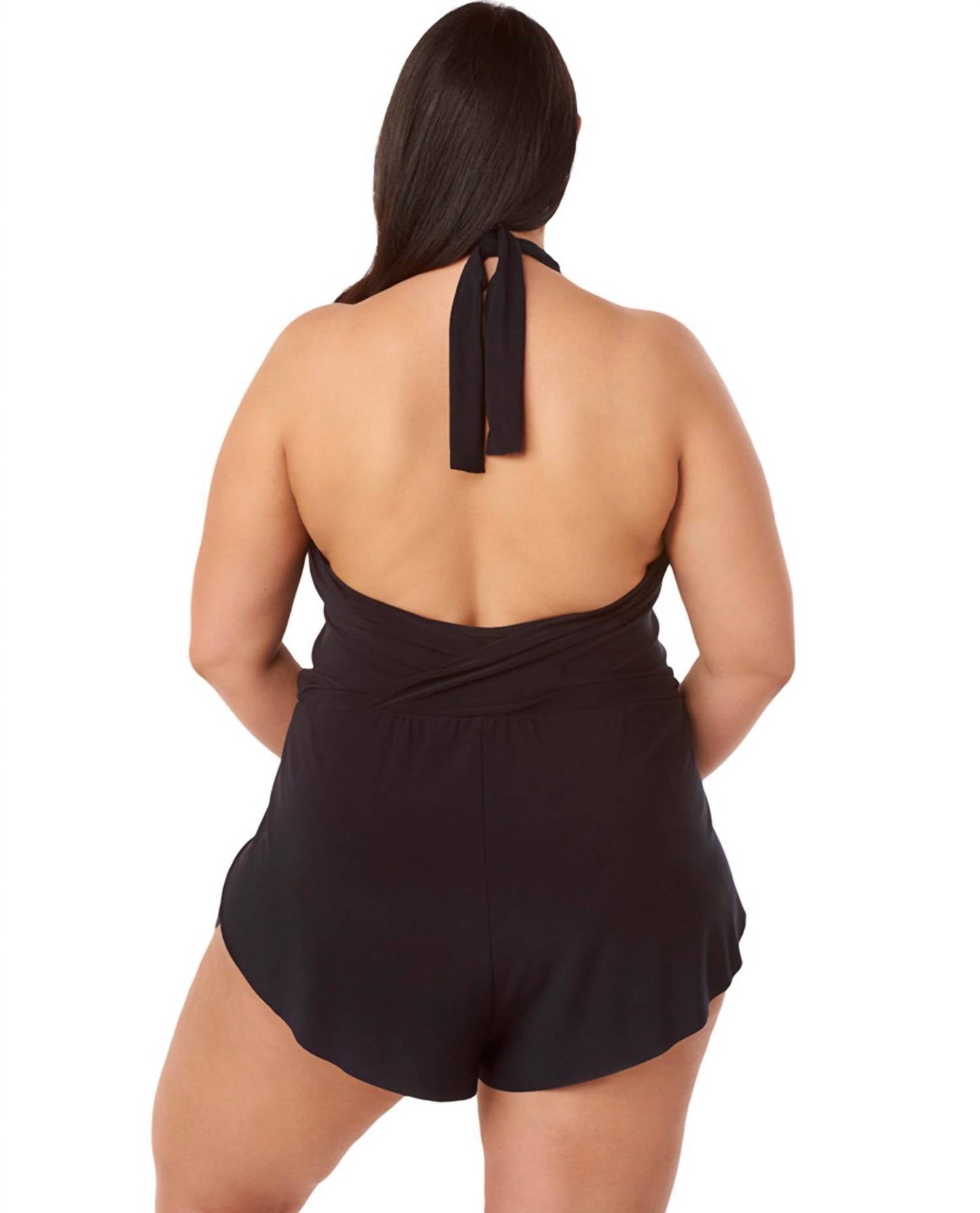 Magicsuit - Plus Size Bianca Swim Romper One Piece Swimsuit