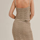 Sage The Label - Cappuccino Open Knot Tank