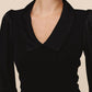 Bella Dahl - Collared V-neck Long Sleeves Top