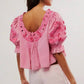 Free People - Sophie Embroidered Top
