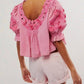 Free People - Sophie Embroidered Top