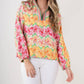 Emily Mccarthy - Azalea Poppy Pop-over Top