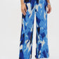 Joseph Ribkoff - Tropical Print Wide Leg Pants