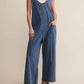 Z Supply - Brasilia Jersey Denim Jumpsuit