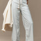 Joe'S Jeans - Addison High-rise Drawstring Linen Wide-leg Pants