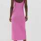 Amur - Allegra Floral Knit Midi Dress