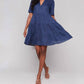 Charlie B - Tiered Linen Blend Dress