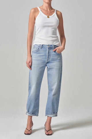 Citizens Of Humanity - Dahlia Bow Leg Baby Roll Jeans