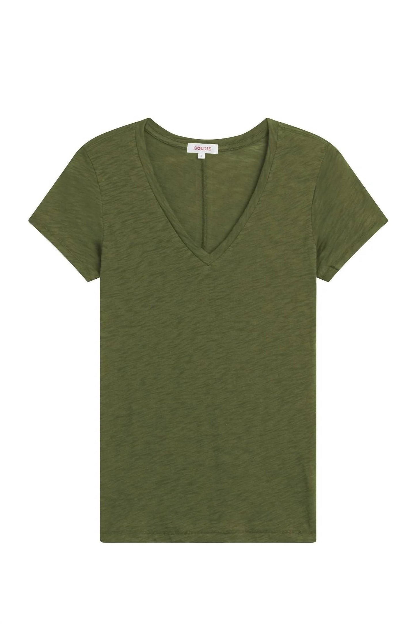 Goldie - Signature Slub V-neck Tee