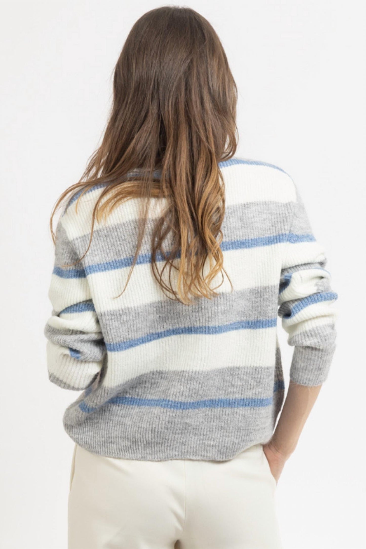 Q2 - Striped Sweater