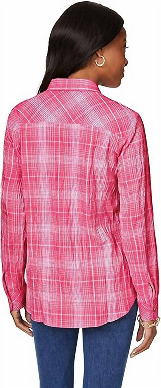 Foxcroft - Women's Rhea Plaid Perfection Long Sleeve Shirt