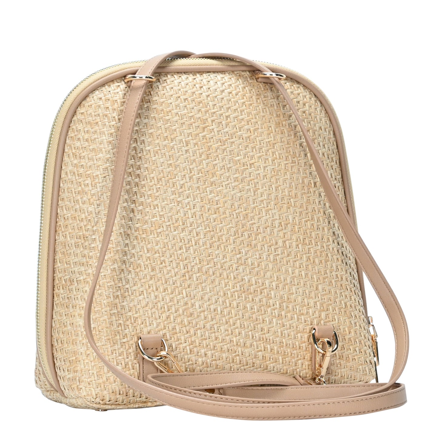 Daisy Bamboo Straw Convertible Backpack