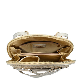 Daisy Bamboo Straw Convertible Backpack