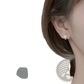 Daisy Enamel Flower Clip on and Stud Earrings