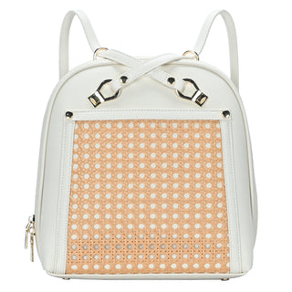 Daisy Rattan Convertible Backpack