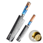 Damascus Chef Knife Set Blue Resin Handle 7 Piece