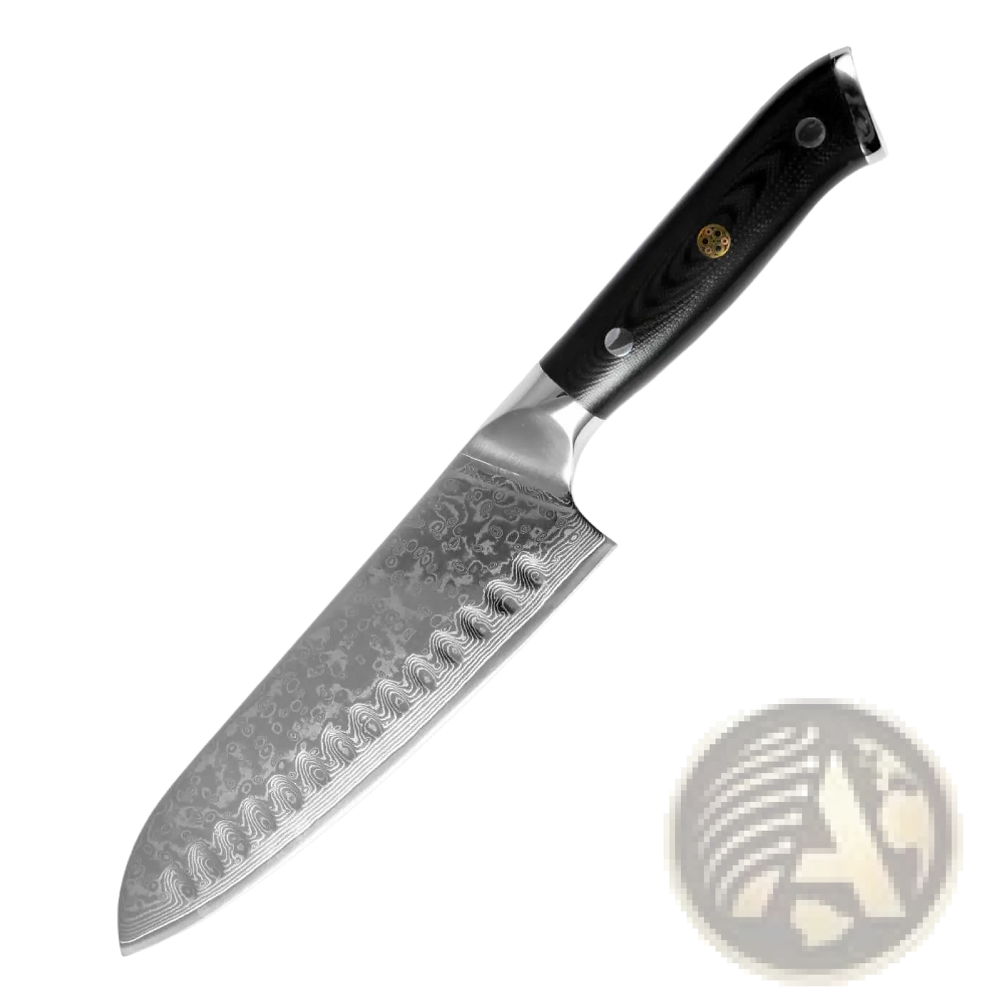 Damascus Steel Kitchen Knife Set 4 Piece G10 Handle