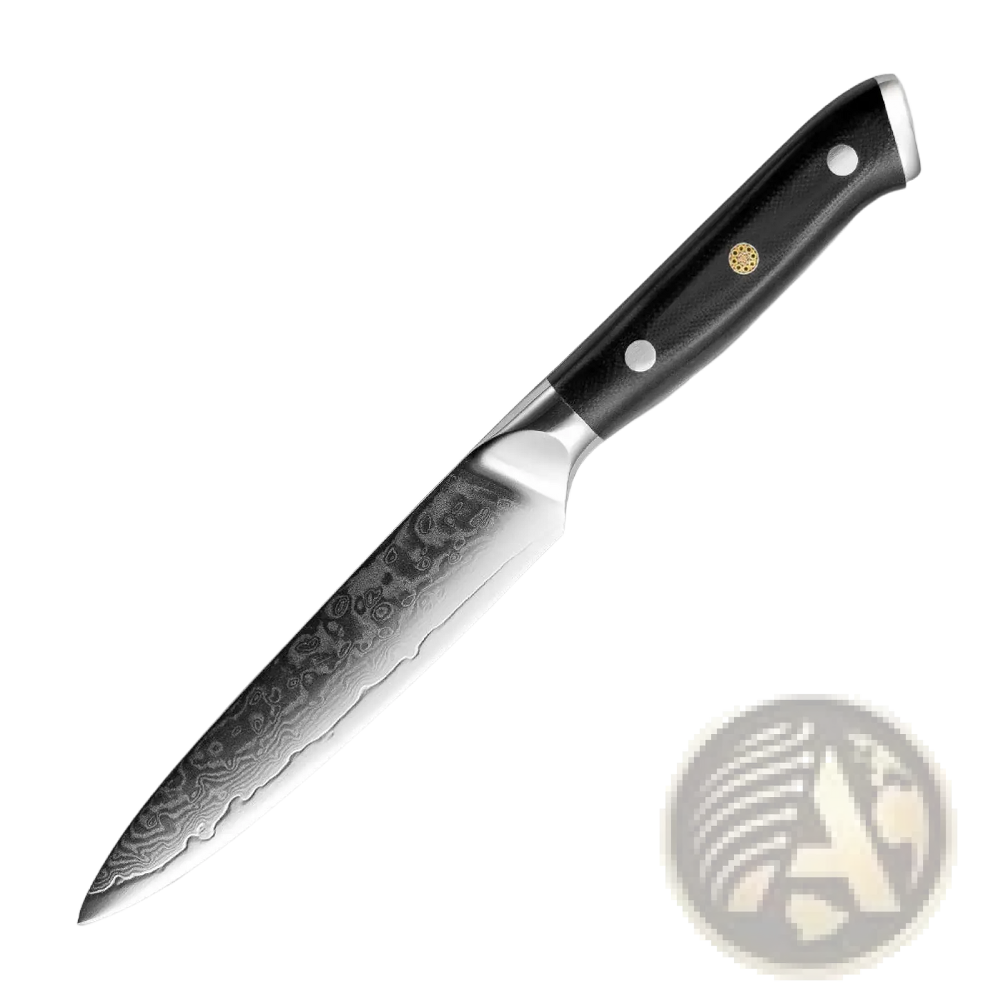 Damascus Steel Kitchen Knife Set 4 Piece G10 Handle