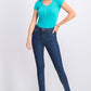 Tinseltown Juniors' High Rise Skinny Jeans Dark Blue Size 3