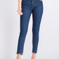Tinseltown Juniors' High Rise Skinny Jeans Dark Blue Size 3
