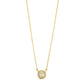 Dune Jewelry - Women's Delicate Dune Round Necklace