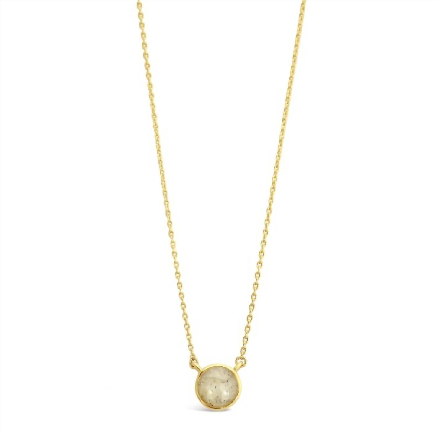 Dune Jewelry - Women's Delicate Dune Round Necklace
