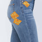 Judy Blue - Mid-rise 70's Patch Skinny Jeans