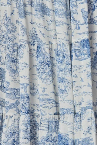 Big Hit Fashion - Toile Maxi Dress