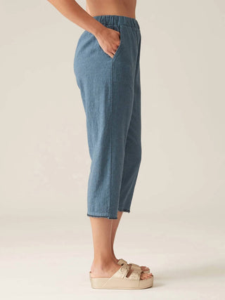 Cut Loose - Raw Edge Crop Pants