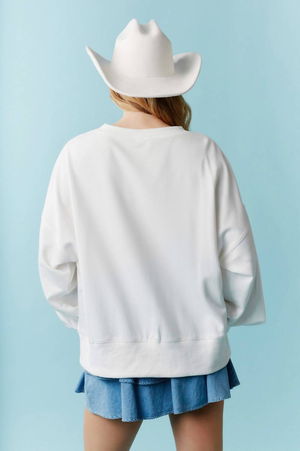 Peach Love - American Sweetheart Sweatshirt