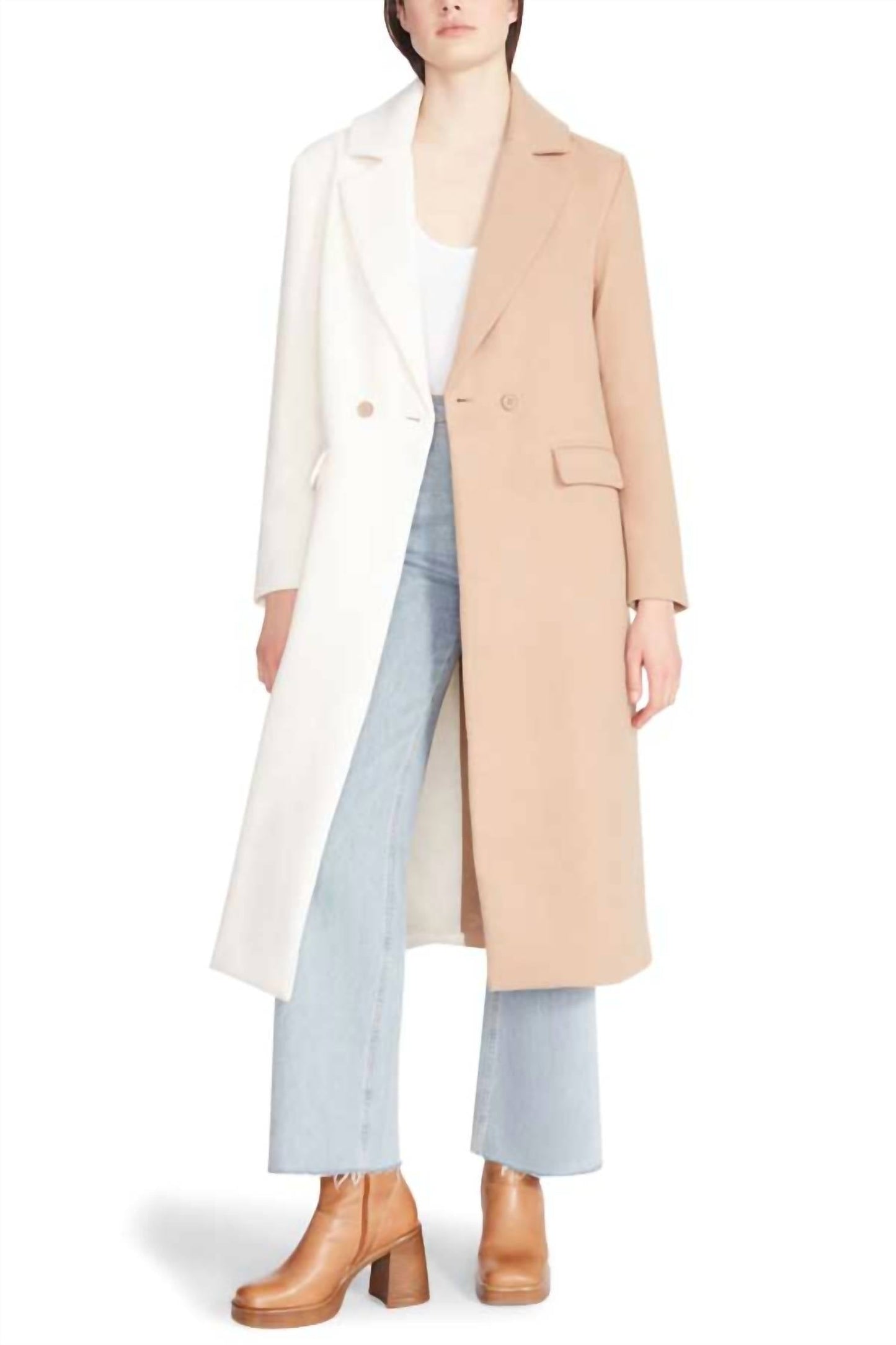 Steve Madden - Caroline Colorblock Coat