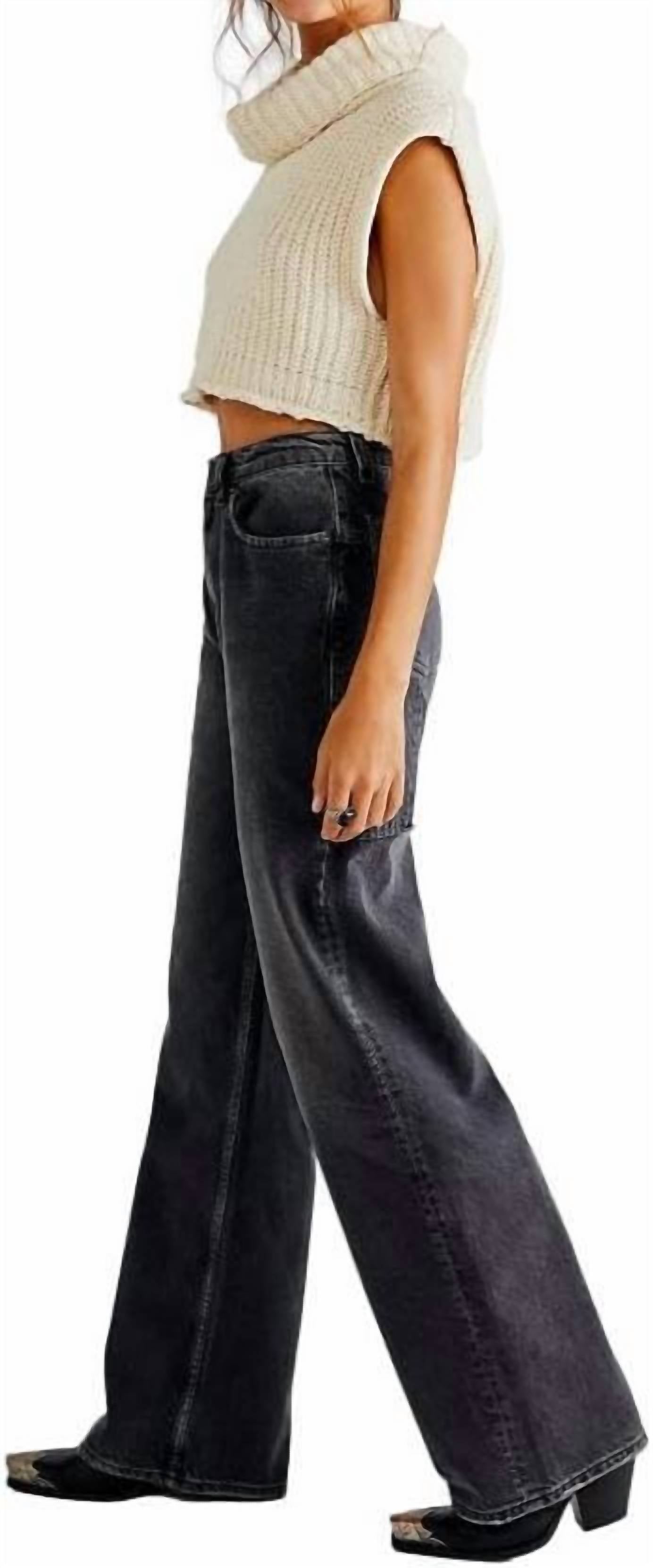 Free People - Tinsley Baggy High Rise Jean