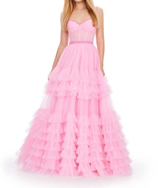Ashleylauren - Tulle Prom Dress