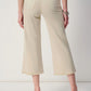 Joseph Ribkoff - Embellished Frayed Hem Culotte Jeans