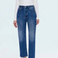 Pistola - Cassie Crop Super High Rise Straight Jeans